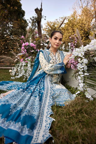 Ellena - 3-PC Unstitched Lawn Suit