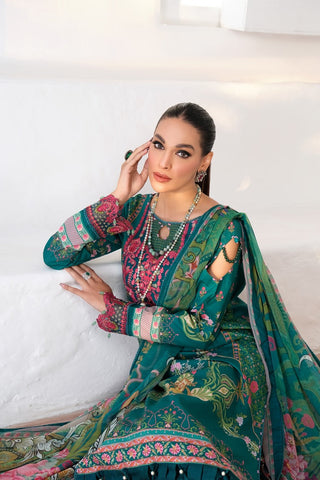 Ellena - 3-PC Unstitched Printed Lawn