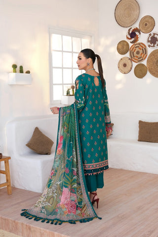 Ellena - 3-PC Unstitched Printed Lawn