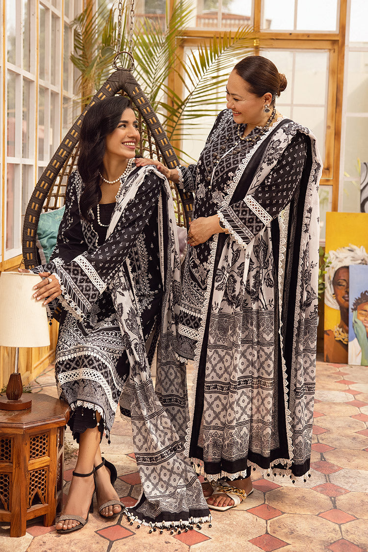 Picture of Ellena - 3-PC Unstitched Lawn Suit - Available at Raja Sahib