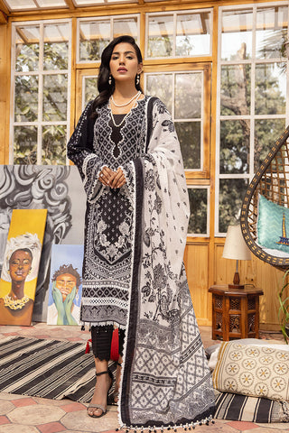 Ellena - 3-PC Unstitched Lawn Suit