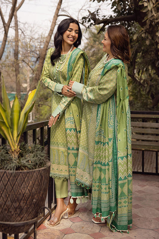 Ellena - 3-PC Unstitched Lawn Suit