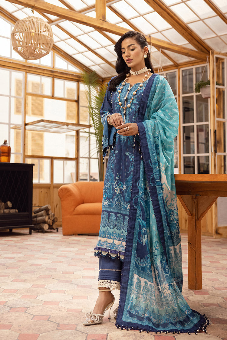 Picture of Ellena - 3-PC Unstitched Lawn Suit - Available at Raja Sahib