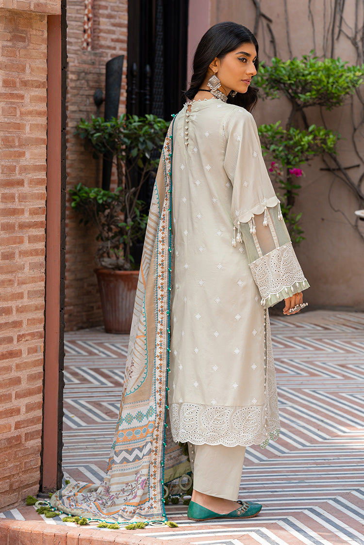 Picture of Ellena - 3-PC Unstitched Embroidered Lawn Suit - Available at Raja Sahib