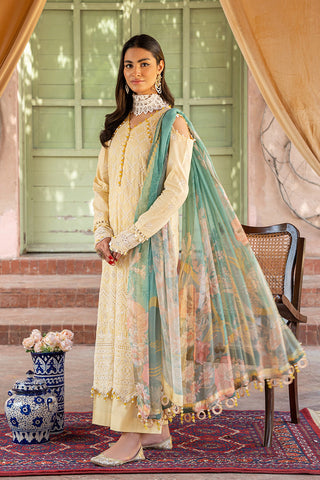 Ellena - 3-PC Unstitched Embroidered Lawn Suit