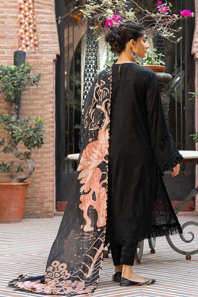 Picture of Ellena - 3-PC Unstitched Embroidered Lawn Suit - Available at Raja Sahib