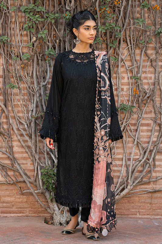 Picture of Ellena - 3-PC Unstitched Embroidered Lawn Suit - Available at Raja Sahib