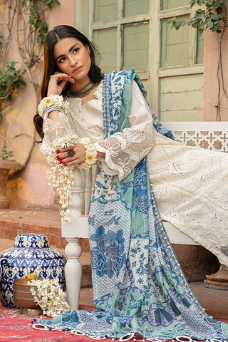 Ellena - 3-PC Unstitched Embroidered Lawn Suit