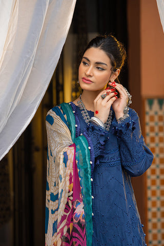 Ellena - 3-PC Unstitched Embroidered Lawn Suit