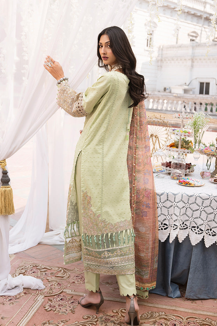 Picture of Ellena - 3-PC Unstitched Embroidered Lawn Suit - Available at Raja Sahib