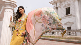 Ellena - 3-PC Unstitched Embroidered Lawn Suit