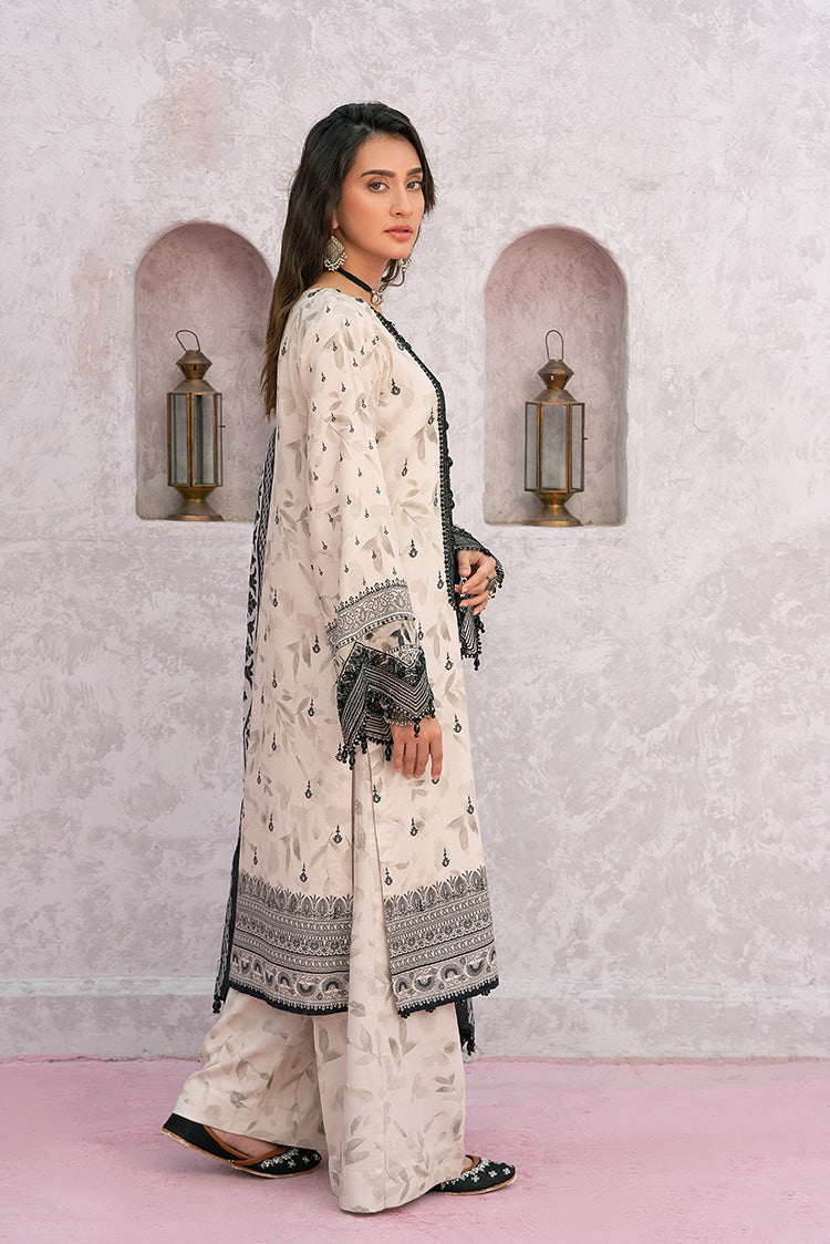 Picture of Ellena - 3-PC Unstitched Digital Printed Viscose Suit - Available at Raja Sahib