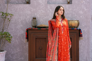 Ellena - 3-PC Unstitched Digital Printed Viscose Suit