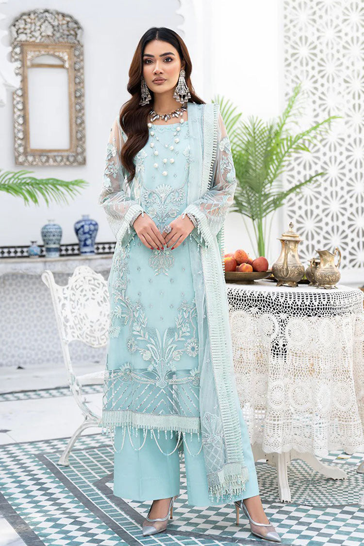 Picture of Hemstitch - Luxury Festive Collection Vol 2 -  Eshal - Available at Raja Sahib