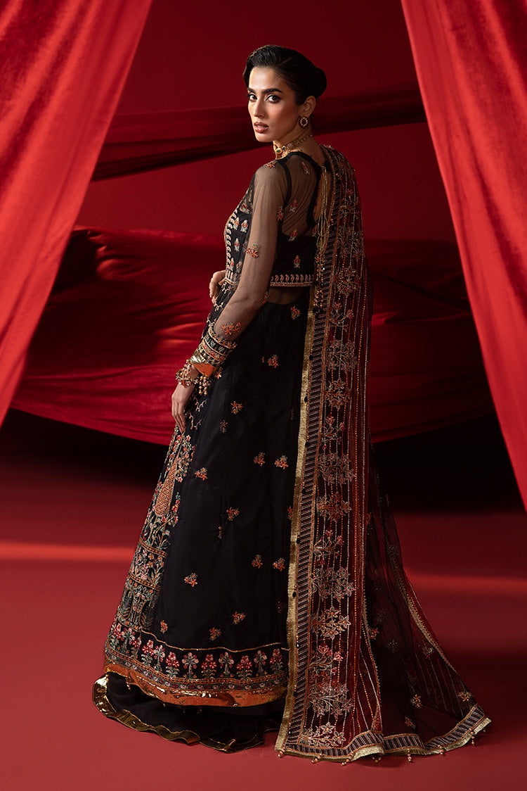 Picture of Ellena - 3-PC Unstitched Fancy Embroidered Organza Suit - Available at Raja Sahib