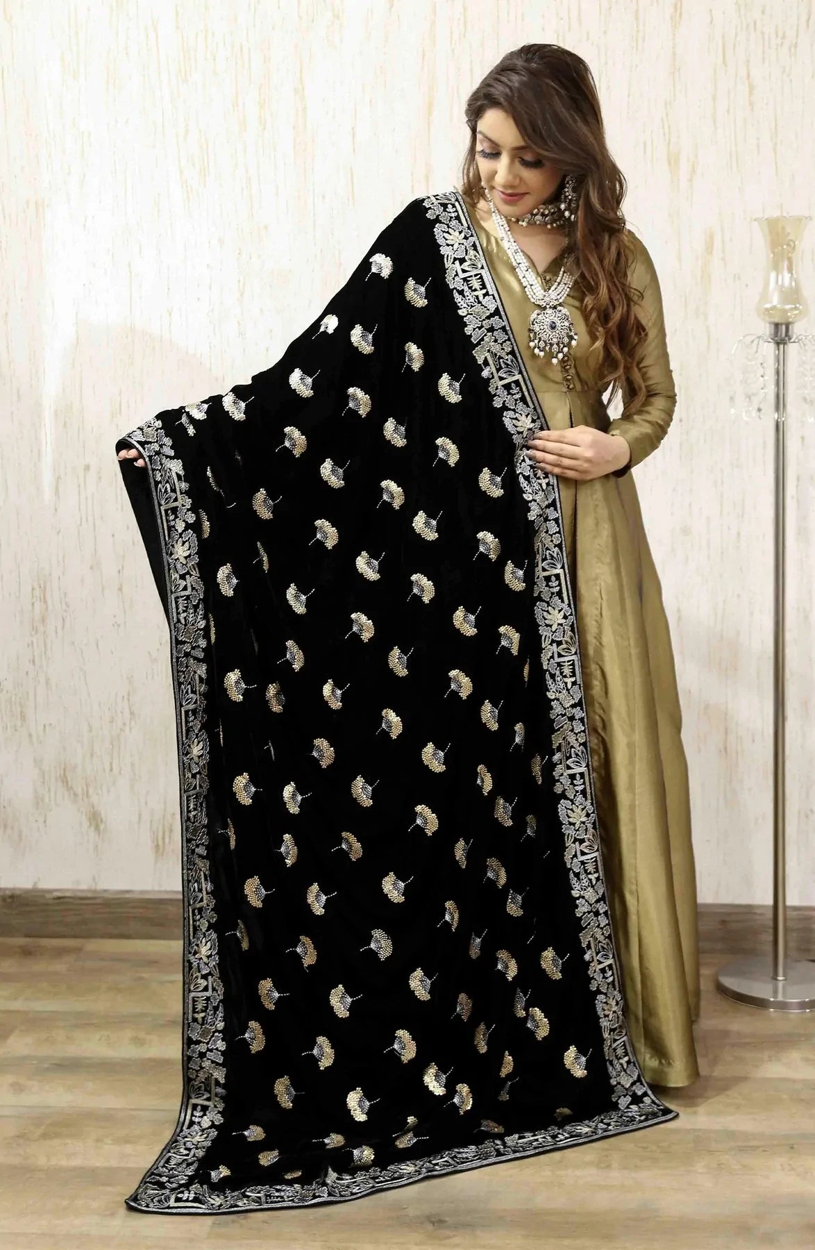 Picture of Shahbano - Ibtida Velvet Pret Collection-Fariba - Available at Raja Sahib