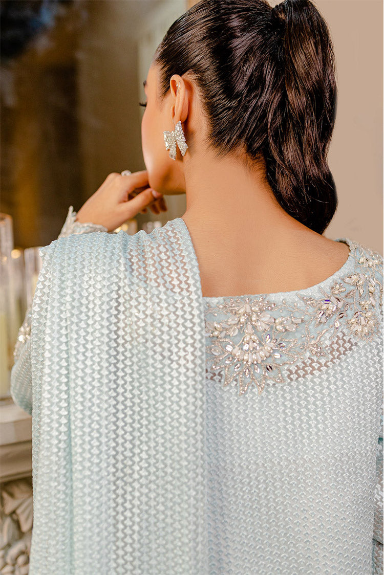 Picture of Fozia Khalid - Lumiries Festive Vol 3 - Glacial Blue - Available at Raja Sahib