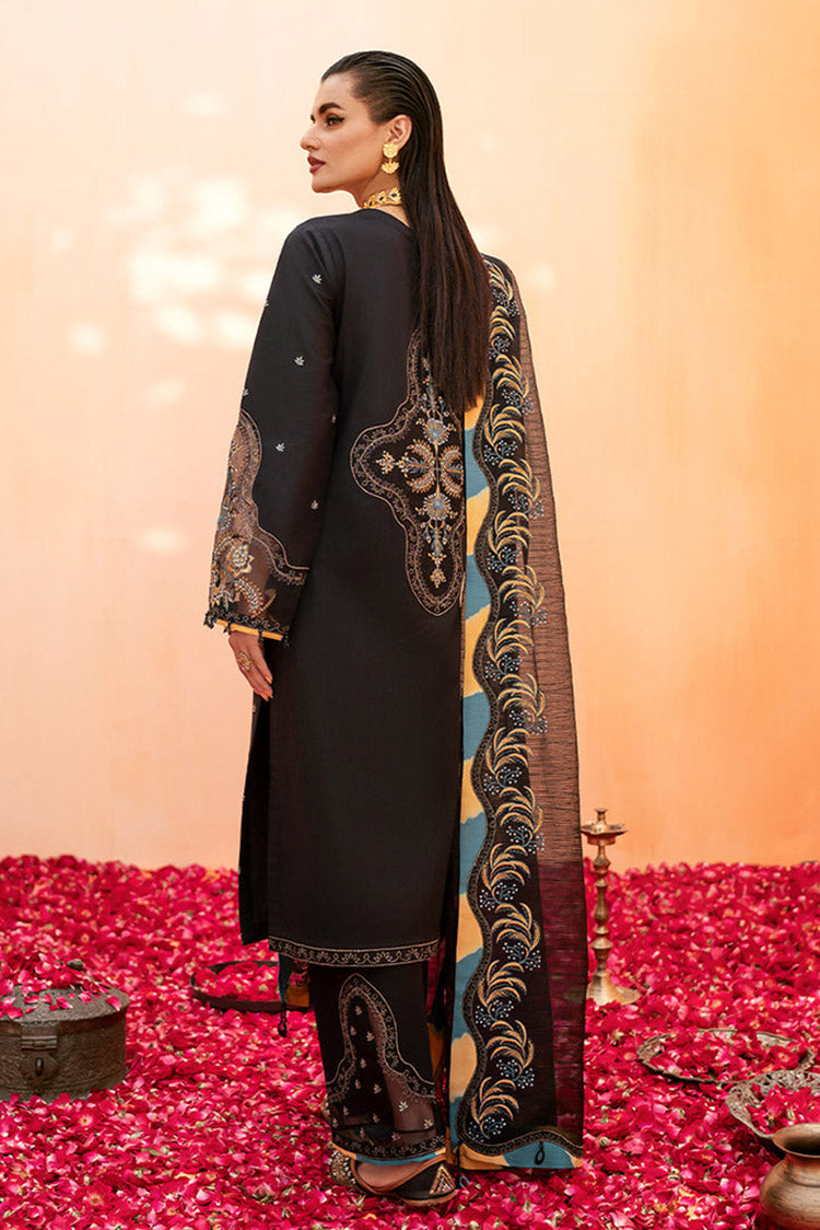 Picture of Fozia Khalid - Elayne Festive Collection - Jade Black - Available at Raja Sahib