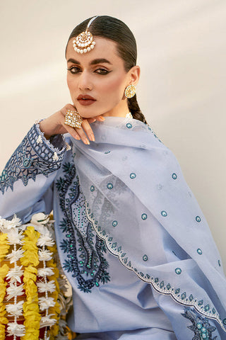 Fozia Khalid - Elayne Festive Collection - Heather Blue