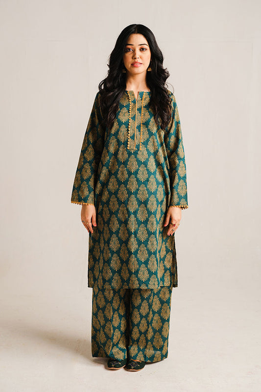 Picture of Humjoli - 2 Piece Khaddar Pret Collection - HJ-W-04 - Available at Raja Sahib