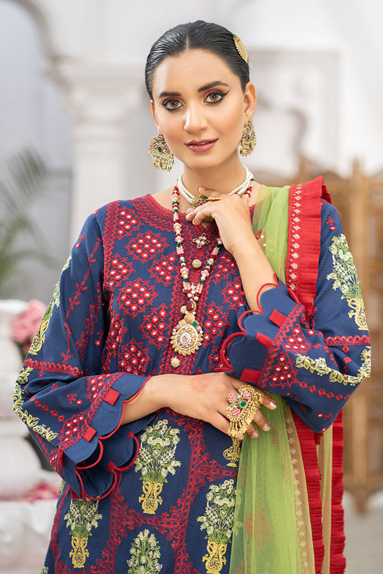 Picture of Hemstitch - Virsa Festive Collection - Aelia - Available at Raja Sahib