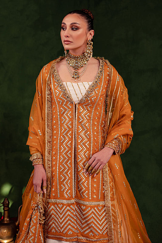 Picture of Maria Osama Khan - Salma Sitara Luxury Formals - Hijr - Available at Raja Sahib