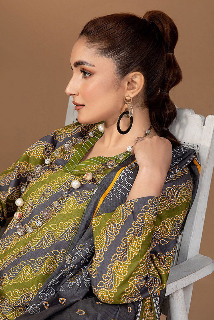 Picture of Safwa - Ixora Doria 3 Piece Printed Lawn Collection Vol 02 - ICS-17 - Available at Raja Sahib