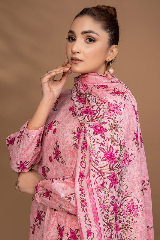 Picture of Safwa - Ixora Doria 3 Piece Printed Lawn Collection Vol 02 - ICS-18 - Available at Raja Sahib