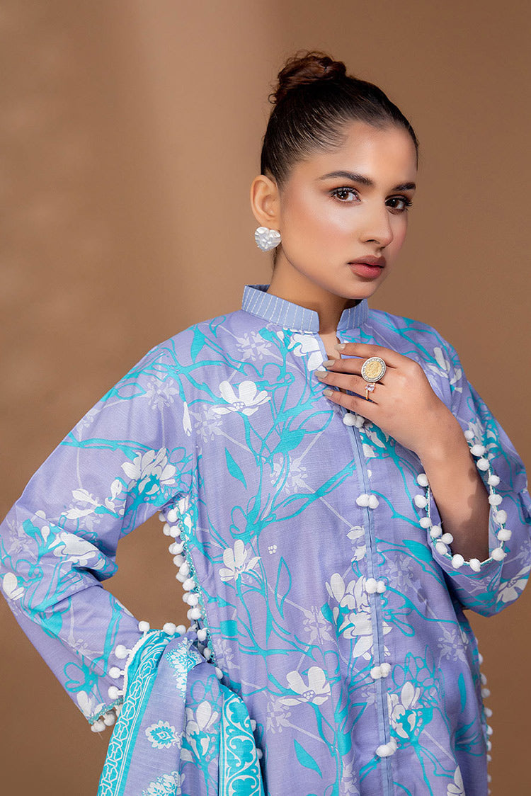 Picture of Safwa - Ixora Doria 3 Piece Printed Lawn Collection Vol 02 - ICS-22 - Available at Raja Sahib