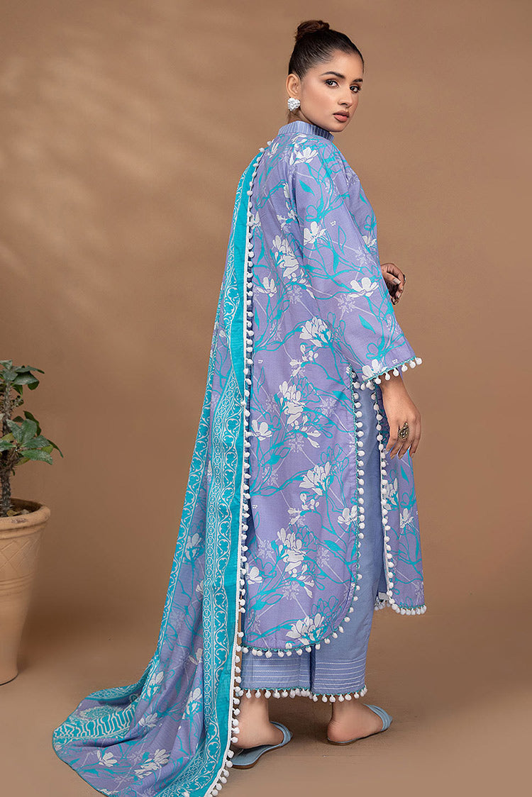 Picture of Safwa - Ixora Doria 3 Piece Printed Lawn Collection Vol 02 - ICS-22 - Available at Raja Sahib