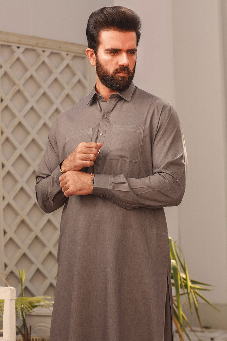 Picture of Istor - 2Pc | Stitched | Jashn | Greyphite | IST-01 - Available at Raja Sahib