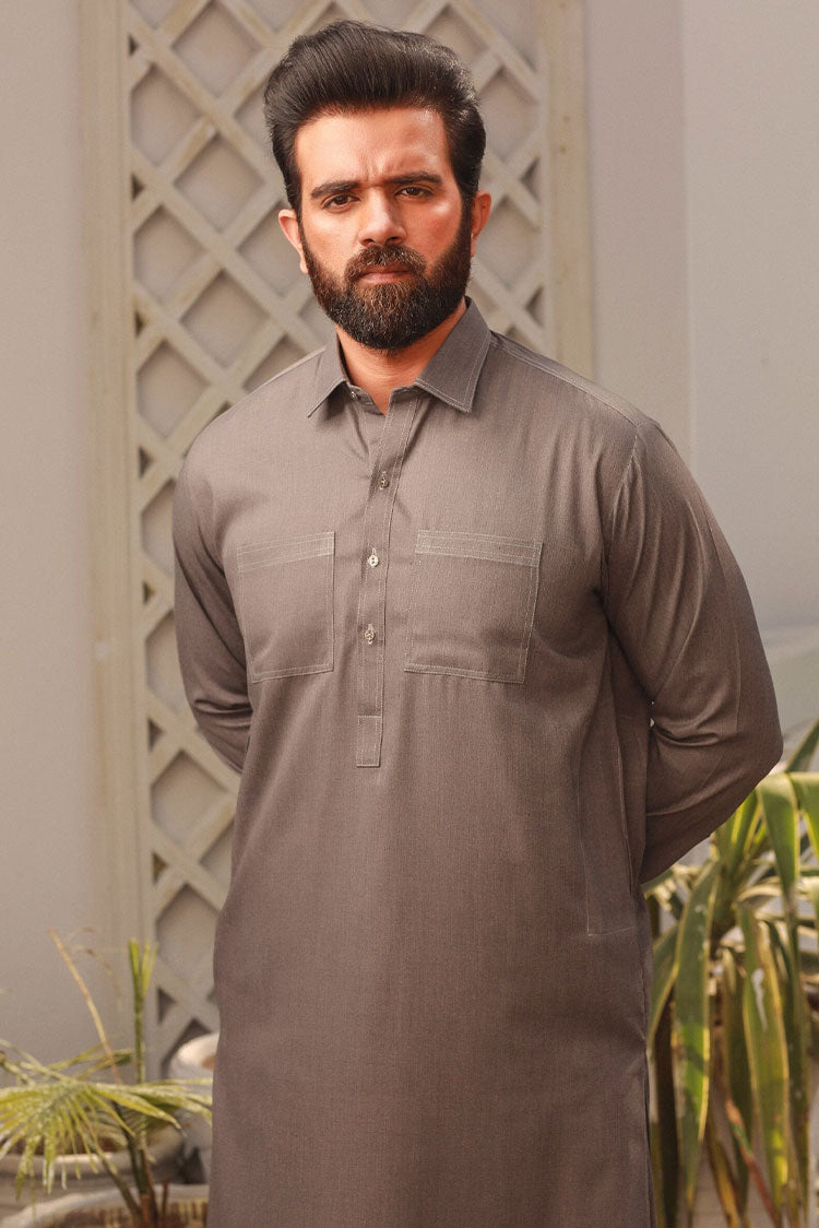 Picture of Istor - 2Pc | Stitched | Jashn | Greyphite | IST-01 - Available at Raja Sahib