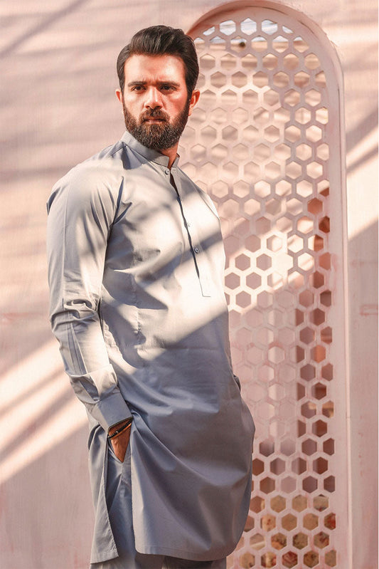 Picture of Istor - 2Pc | Stitched | Wasf | Silver Grey | IST-04 - Available at Raja Sahib