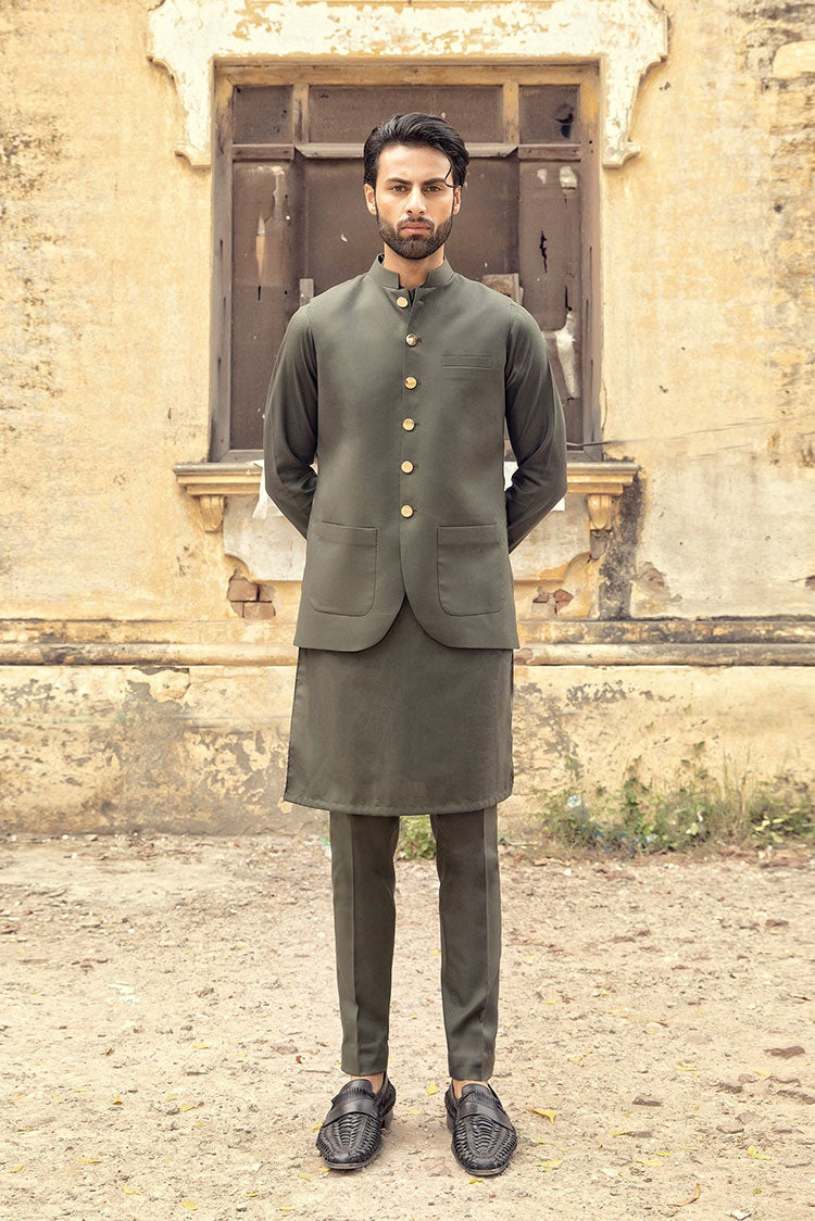 Picture of Istor - 2Pc | Stitched | Cardoba | Dark Olive | IST-55 - Available at Raja Sahib