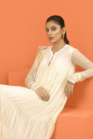 Picture of Zivah - Classic Luxury Pret Vol 1 - Ivory - Available at Raja Sahib