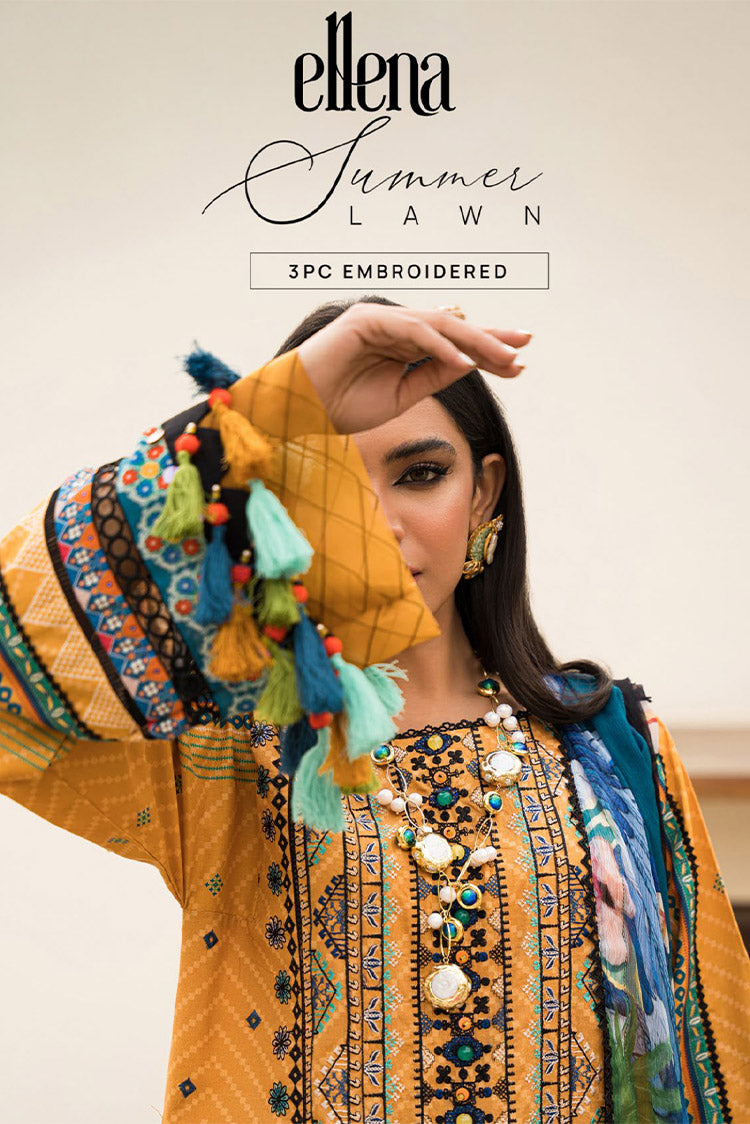 Picture of Ellena - Embroidered Collection Vol 3 - Available at Raja Sahib