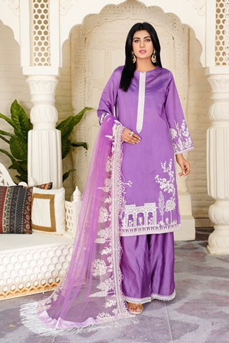 Picture of Ayat - Laila Luxury Pret Collection - Kasani - Available at Raja Sahib