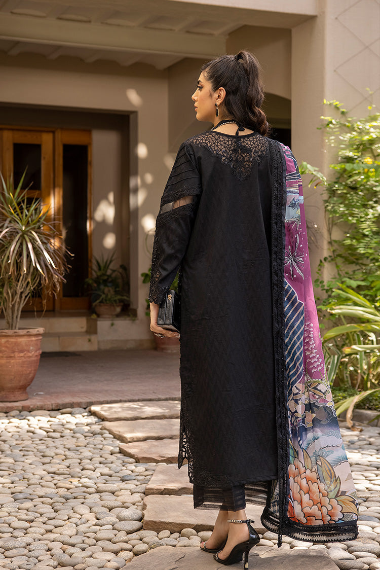 Picture of Ellena - 3-PC Unstitched Embroidered Lawn Suit - Available at Raja Sahib