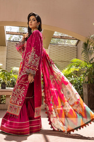 Ellena - 3-PC Unstitched Embroidered Lawn Suit