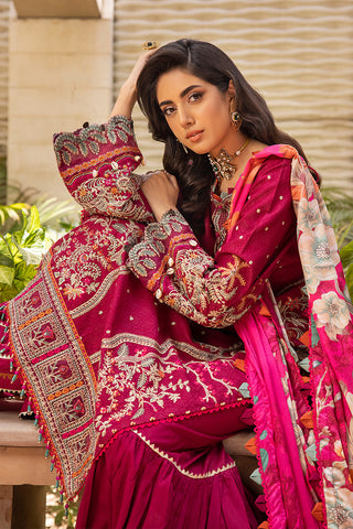 Ellena - 3-PC Unstitched Embroidered Lawn Suit