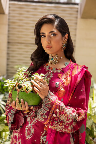 Ellena - 3-PC Unstitched Embroidered Lawn Suit