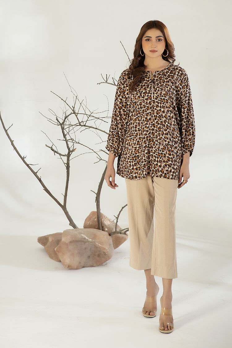 Picture of La Rosaa - Everyday Edit Vol 3 | LA3-06 | Cheetah Print | 1 pc - Available at Raja Sahib