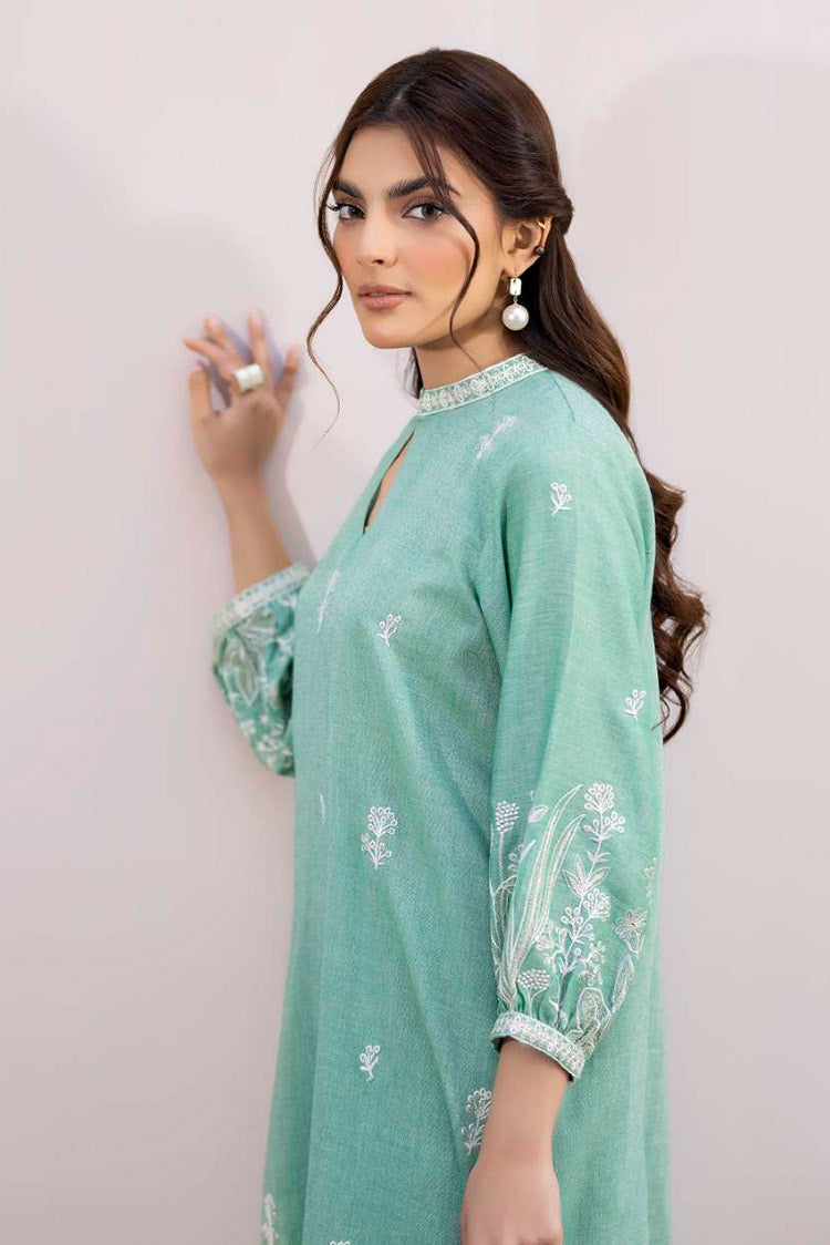 Picture of La Rosaa - Spring Summer RTW Collection - Green - 2Pc - Available at Raja Sahib