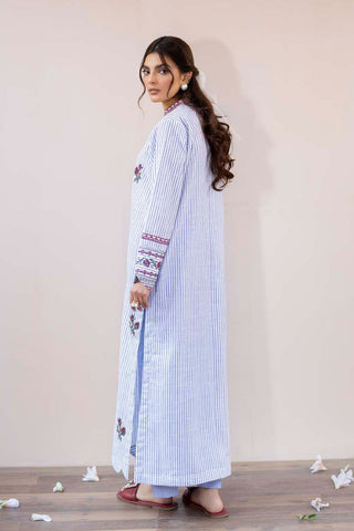 La Rosaa - Spring Summer RTW Collection - Blue Stripes - 2Pc