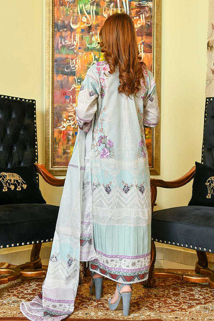 Picture of Maryam Malik - Rungreza Premium Lawn Collection - MMR-PL07 - Available at Raja Sahib