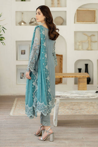 Adans Libas - Marguerite Embroidered Chiffon Collection - 5294