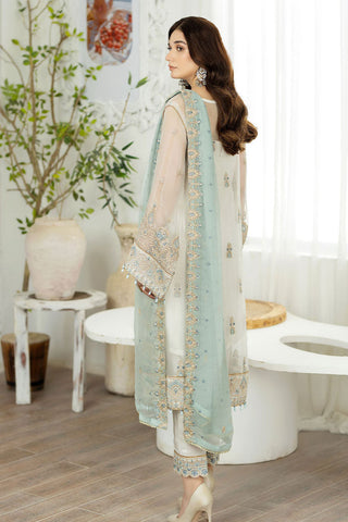 Adans Libas - Marguerite Embroidered Chiffon Collection - 5286