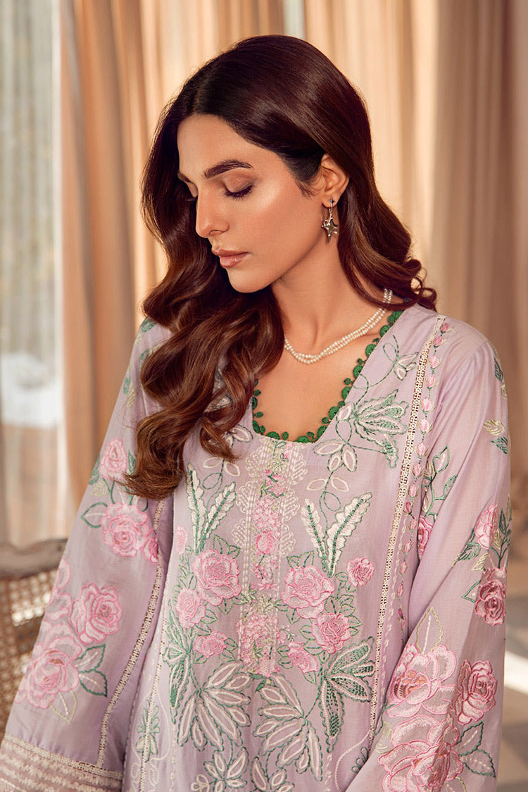 Picture of Noosh - Veda Unstitched Premium Lawn Eid Edit - NV01D01 - Available at Raja Sahib