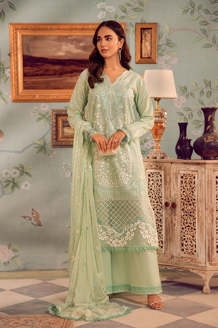 Picture of Noosh - Veda Unstitched Premium Lawn Eid Edit - NV01D03 - Available at Raja Sahib