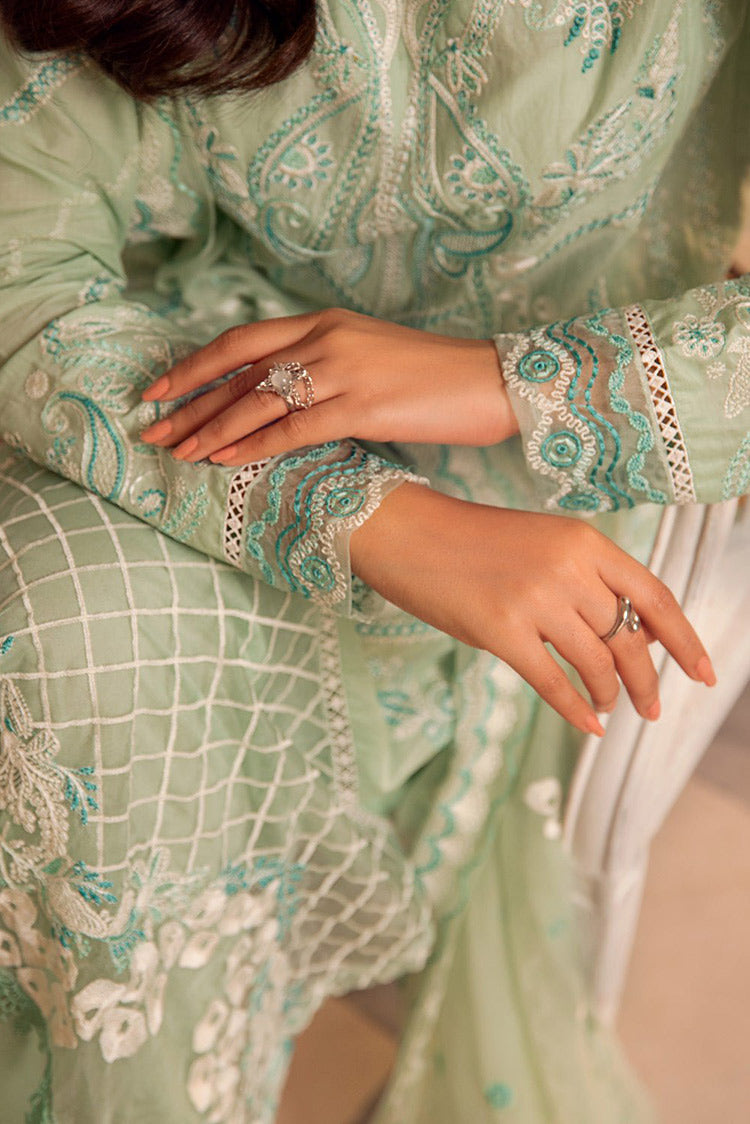 Picture of Noosh - Veda Unstitched Premium Lawn Eid Edit - NV01D03 - Available at Raja Sahib